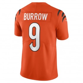 Camiseta Hombre Cincinnati Bengals Joe Burrow 9 Nike Anaranjado 2021 NFL Draft